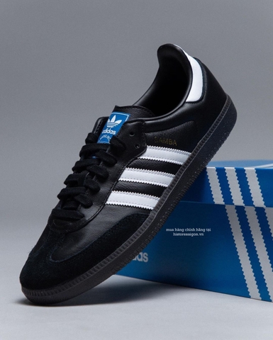 727 -  Giày Adidas Samba OG Black Gum - Đen Đế Gum - Code B75807 [HÀNG CHÍNH HÃNG]
