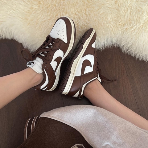 308 -  Giày Nike Dunk Low Sail Cacao Wow - Code DD1503-124 [HÀNG CHÍNH HÃNG]