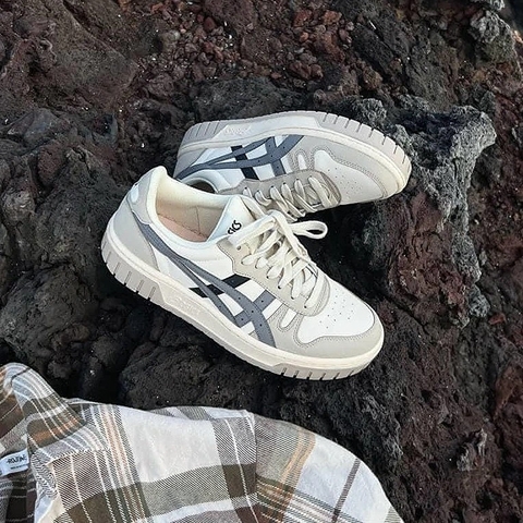 638 -  Giày Asics Court MZ Cream Black Gum - Code 1203A127 700 [HÀNG CHÍNH HÃNG]