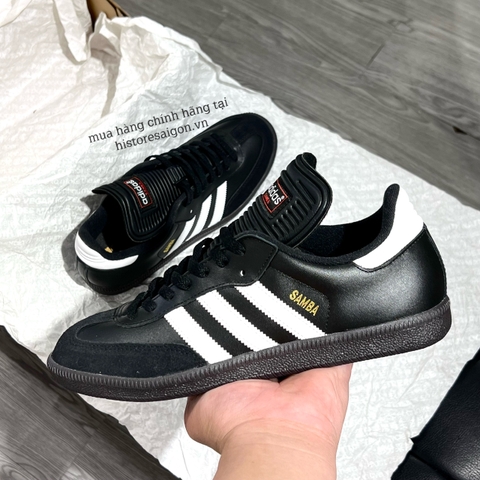 368 -  Giày Adidas Samba Classic - All Black - Code 034563 [HÀNG CHÍNH HÃNG]