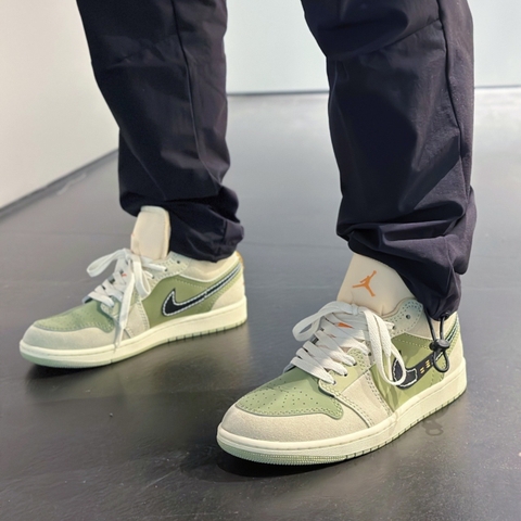 854 -  Giày Air Jordan 1 Low SE Craft Light Olive FD6819 300 [HÀNG CHÍNH HÃNG]