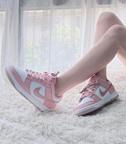 856 -  Giày Nike Dunk Low GS Pink Velvet - Hồng - Code DO6485-600 [HÀNG CHÍNH HÃNG]