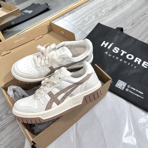 462 -  Giày Asics Court MZ Retro Casual White Brown - Code 1203A127-105 [HÀNG CHÍNH HÃNG]