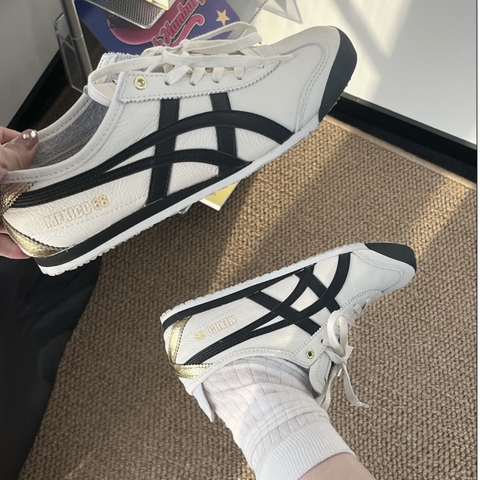 1032 -  Giày Onitsuka Tiger Mexico 66 Cream Black - Code 1183B493 100 [HÀNG CHÍNH HÃNG]