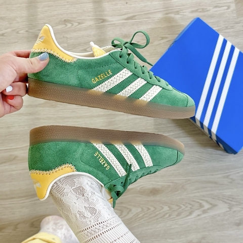 1049 -  Giày Adidas Originals Gazelle Preloved Green - Code IE3692 [HÀNG CHÍNH HÃNG]