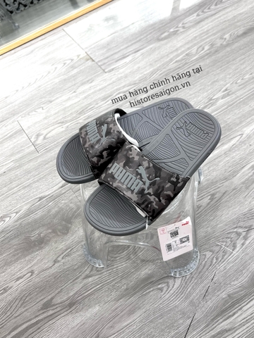 866 -  Dép Puma Cool Cat New 2.0 Camo Gray - Code 392213 02 [HÀNG CHÍNH HÃNG]