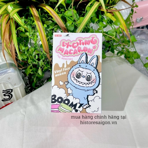 1106 -  1 hộp Labubu Blind Box Chưa Khui Seal - Gấu Bông Art Toy [HÀNG CHÍNH HÃNG] POP MART The Monsters Tasty Macaron Vinyl Face