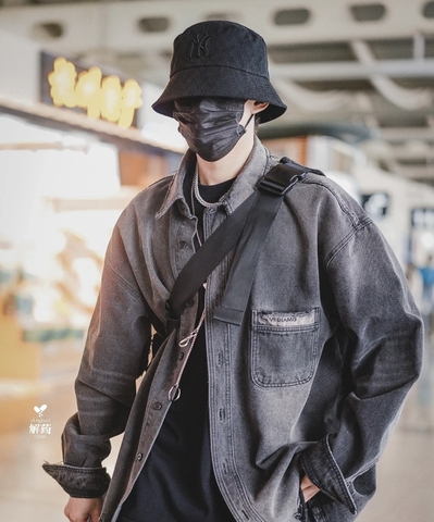 1114 - Nón MLB Bucket Hat Classic Monogram Jacquard Hat New York Yankees Black - Code 32CPH3111 50L - [HÀNG CHÍNH HÃNG]