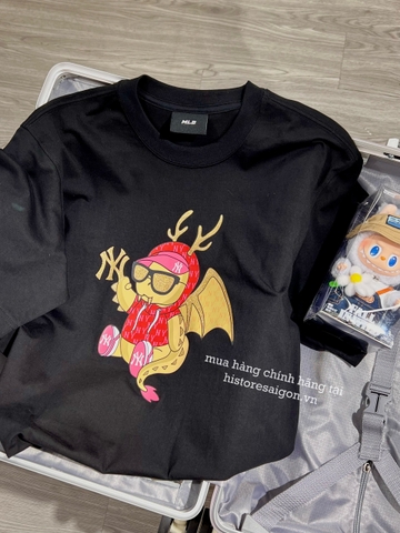 538 -  Áo MLB NY New Year Dragon Đen 3ATSQ0141-50BKS [HÀNG CHÍNH HÃNG]