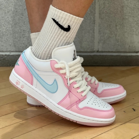 1133 - Giày Nike Air Jordan 1 Low Pink Foam HM3706 141 [HÀNG CHÍNH HÃNG]