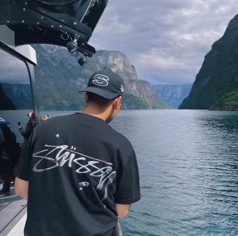 1212 - Áo Stussy Mercury - Đen Black - Code 1904983 [HÀNG CHÍNH HÃNG]