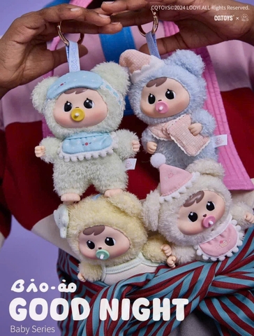 1222 - BaoAo V2 Goodnight Baby Series - Set 6 bé Art Toy [HÀNG CHÍNH HÃNG] CQToys