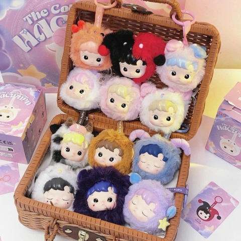 1140 - Hachipupu Zodiac 12 Cung Hoàng Đạo Full Set 12 Bé - POPMART HACIPUPU The Constellation Series Vinyl Plush Blind Box Art Toy [CHÍNH HÃNG]