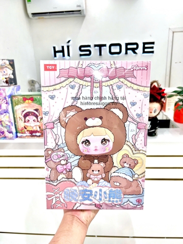 1232  - Nommi 400  - 1 Blind Box Ngẫu Nhiên - Baby Three Nommi Good Night Bear 400% Plush Series Art Toy [CHÍNH HÃNG]