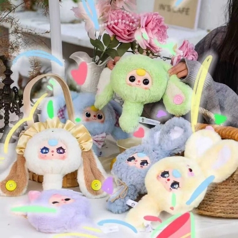 1282 - Gương Baby Three - The Baby Three Mirror Cute Series Plush Art Toy - Set 8 Bé [CHÍNH HÃNG]