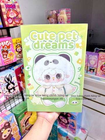 1400 - Yooki 400% Blindbox Cute Pet Dreams Blindbox Hộp Ngẫu Nhiên [CHÍNH HÃNG]