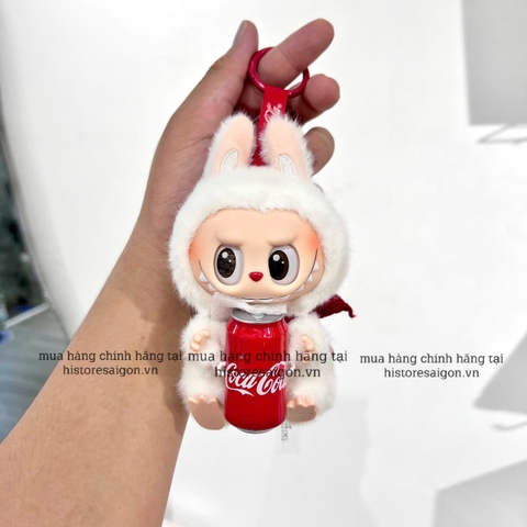 1333 - Labubu Coca Ngồi - Labubu Ôm Lon - POPMART The Monster Coca-Cola Series Vinyl Face [CHÍNH HÃNG]