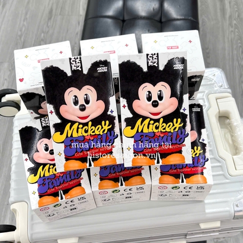 1337 - Mickey Popmart Blindbox 1 Hộp Ngẫu Nhiên - POPMART Mickey Family Cute Together Keychain Series Figures [CHÍNH HÃNG]