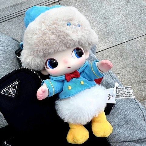 1354 - Dimoo Donal Duck - Dimoo Bông Donal Duck's Singing - POPMART Dimoo World x Disney Series-Vinyl Plush Keychain Blindbox - Code 01302810652 [HÀNG CHÍNH HÃNG]