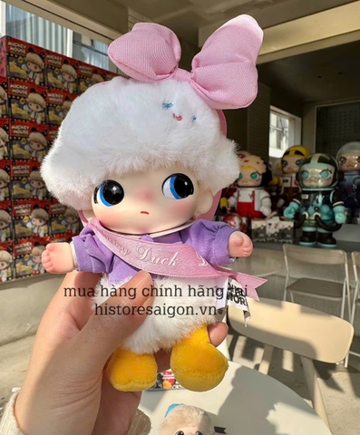 1355 - Dimoo Daisy - Dimoo Bông Daisy's Gift - POPMART Dimoo World x Disney Series-Vinyl Plush Keychain Blindbox - Code 01302810652 [HÀNG CHÍNH HÃNG]