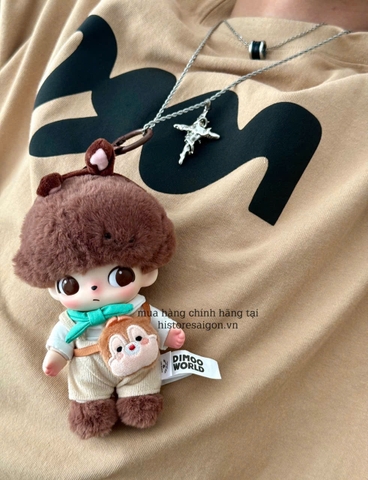 1353 - Dimoo Chip And Dale - Dimoo Bông Chip And Dale - POPMART Dimoo World x Disney Series-Vinyl Plush Keychain Blindbox - Code 01302810652 [HÀNG CHÍNH HÃNG]