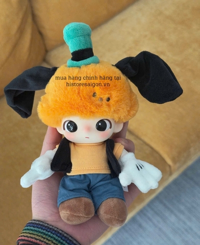 1356 - Dimoo Goffy - Dimoo Bông Goffy's Frank - POPMART Dimoo World x Disney Series-Vinyl Plush Keychain Blindbox - Code 01302810652 [HÀNG CHÍNH HÃNG]