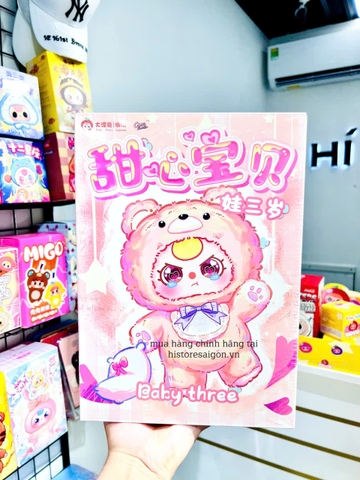 1392 - Baby Three 400% V4 Blindbox Ngẫu Nhiên - The Baby Three Sweet Baby Plush Blindbox [CHÍNH HÃNG]