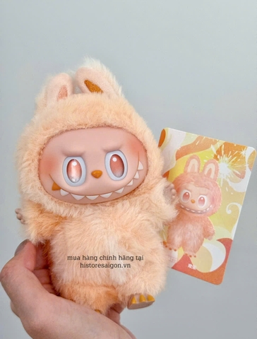1432 - Labubu V3 HAPPINESS - Labubu Màu Cam - POP MART The Monsters Big Into Energy Vinyl Face 6931571071929 [HÀNG CHÍNH HÃNG]