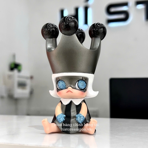 1508 - Baby Molly Dark Grey - POPMART ROYAL MOLLY BABY DARK GREY Limited Edition 6941848232175 [CHÍNH HÃNG]