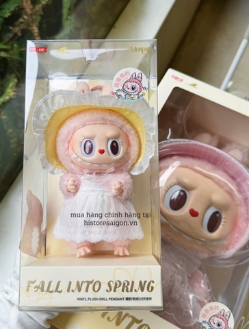 1518 - Labubu Mokoko V2 Nhỏ Fall Into Spring - Size 18cm - POPMART Limited Edition [HÀNG CHÍNH HÃNG]