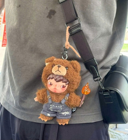 1552 - Hirono Gấu (Hi Gấu) - POPMART Hirono Living Wild Fight For Joy 6941313006058 [HÀNG CHÍNH HÃNG]