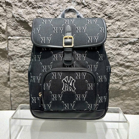 1701 - Balo MLB Diamond Monogram Jacquard New York Yankess 7ABKMD65N-50BKS [HÀNG CHÍNH HÃNG]