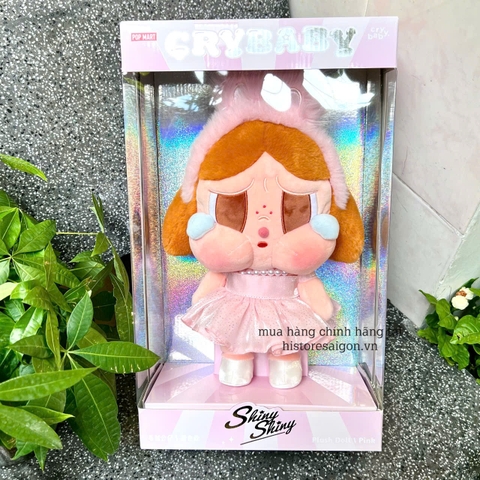 1720 - Crybaby Shiny Hồng POPMART Crybaby Shiny Shiny 6941313012752 Plush Doll [HÀNG CHÍNH HÃNG]