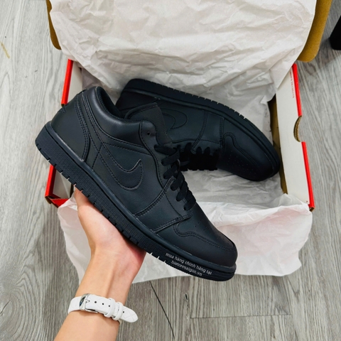 516 -  Giày Nike Jordan 1 Low Triple Black 553558 093  [HÀNG CHÍNH HÃNG]