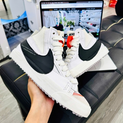 1740 - Giày Nike Blazer Mid ’77 Jumbo ‘White Black’ DD3111-100 [HÀNG CHÍNH HÃNG]