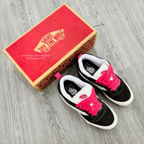 1486 -  Giày Vans Knu Brown Pink VN0009QCBF21 Nâu Dây Hồng [HÀNG CHÍNH HÃNG]