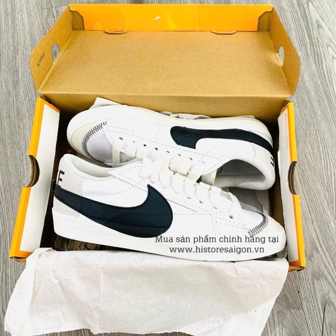 1709 - Giày Nike Blazer Low 77 Jumbo White Black DN2158-101 / DQ1470 101 [HÀNG CHÍNH HÃNG]