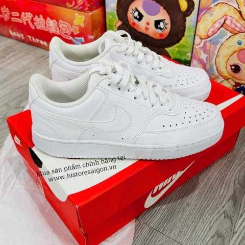 117-1 -  Giày Nike Court Vision All White DH2987 100 / DH3158 100 [HÀNG CHÍNH HÃNG]
