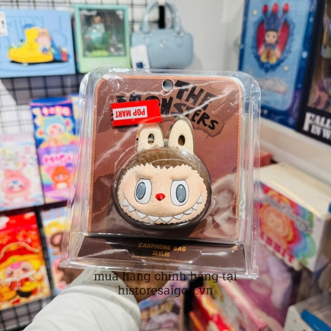 1575 - Case Labubu - Ốp Tai Nghe Labubu POPMART Earphone Bag 6941848248978 [HÀNG CHÍNH HÃNG]