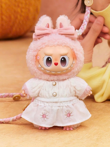 1850 - Labubu Mokoko V7 Size 18cm - Mokoko Original POP MART [HÀNG CHÍNH HÃNG]