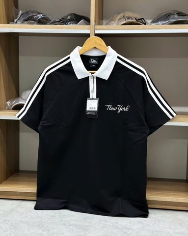 1881 - Áo New Era Polo New York Basic Adi Đen [HÀNG CHÍNH HÃNG]
