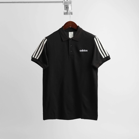 2031 - Áo Adidas Polo 3 Stripes Legend Đen EJ0927 [HÀNG CHÍNH HÃNG]