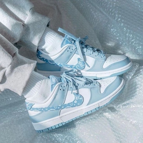 855 -  Giày Nike Dunk Low Blue Paisley - Code DH4401-101 [HÀNG CHÍNH HÃNG]