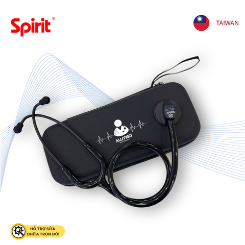 Ống nghe 1 mặt Spirit CK-M601CPF màu full đen