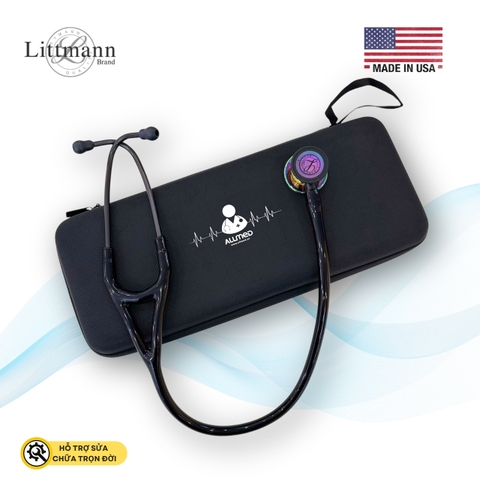 Ống Nghe Littmann® Cardiology IV ™ Màu Polished Rainbow & Black 6240 (Limited)