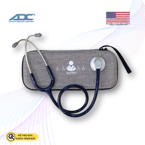 Ống Nghe 1 mặt ADC Classic Adscope® 612 Lightweight Platinum màu xanh Navy