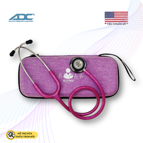 Ống Nghe 2 mặt ADC 608 màu hồng gương