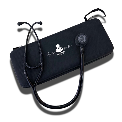 Ống Nghe ADC Cardiology Adscope® 601 Tactical full đen (2 màng khám)