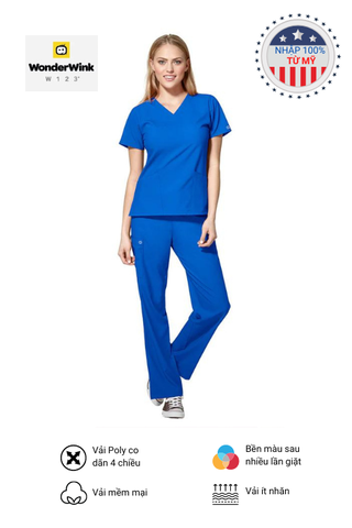 Scrubs Wonderwink W123 Nữ Nhập 100% từ Mỹ