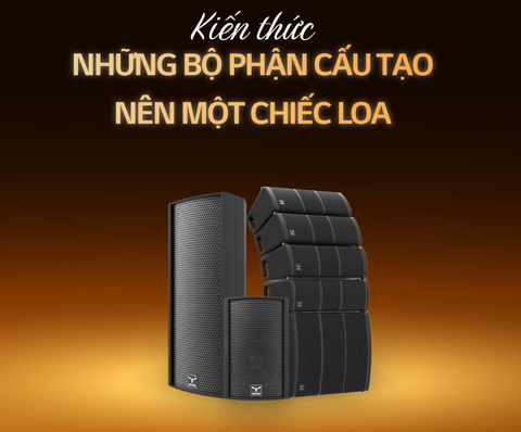 📢Những bộ phận cấu tạo nên một chiếc loa📢